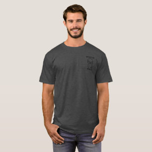Camiseta Vândalo espartano - o t-shirt escuro básico dos