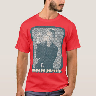 Camiseta Vanessa Paradis Estilo Retro 80s Design Francofile
