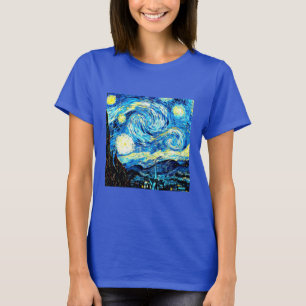 Camiseta VanGogh, Noite Estrelada