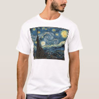 Vangogh Starry Night T Shirt