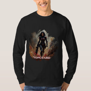 Camiseta Vanguard – Guerreira Futurista Feminina