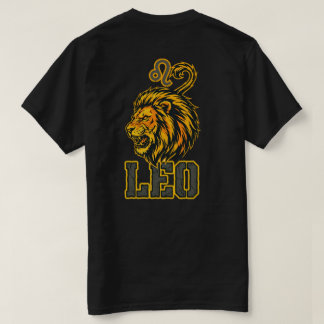 Camiseta Vanguarda da Coroa Dourada do Signo de Leão