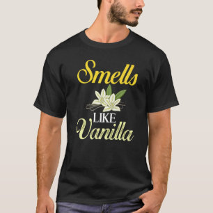 Camiseta Vanilla Beans Extract Bourbon Sorvete Paste Powd