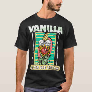 Camiseta Vanilla É Destinada Ao Sorvete Swing Swinge De Aba