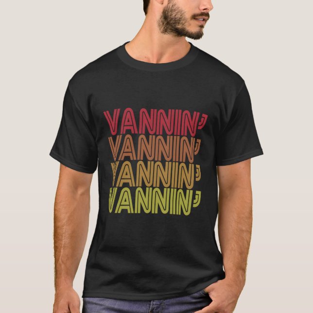 Camiseta Vannin' Vanner Nation Van Lifestyle (Frente)