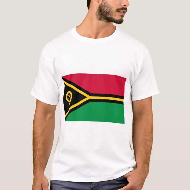 Camiseta Vanuatu Flag (Frente)