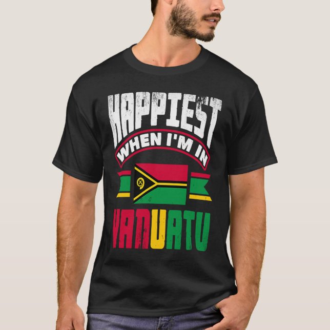 Camiseta Vanuatu Vanuatuan Vanuatu É O Que Mais Acontece Qu (Frente)