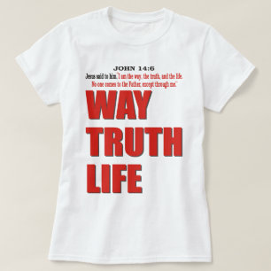 CAMISETA VÃO. A VERDADE. VIDA