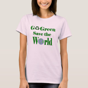Camiseta Vão as economias do verde o mundo
