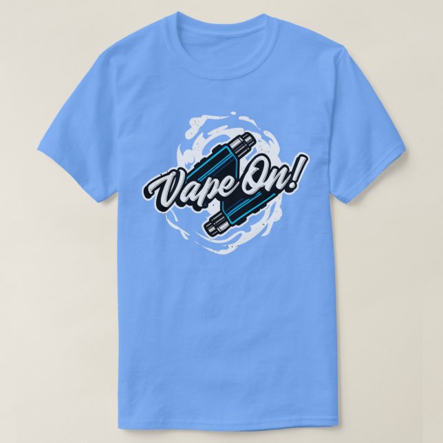 Camiseta Vape No Vaper De Estilo De Vida Vaper (Frente do Design)