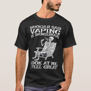 Camiseta Vape que já disse que Vaping é perigoso