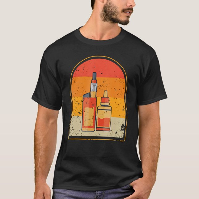 Camiseta Vape Vaple Homens E Mulheres (Frente)