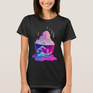 Camiseta Vaperwave Aesética Palm Retrowave Synthwav