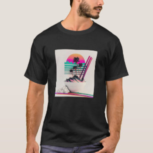 Camiseta Vaperwave Aestésico Falha Retroativa Sintonizada 1