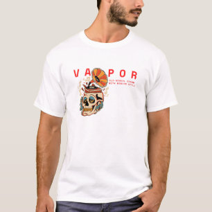 Camiseta Vapor: Charme da Velha Escola com Estilo Moderno!