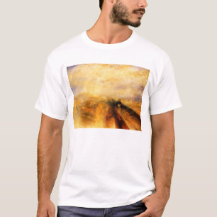 Camiseta Vapor da chuva de JMW Turner e t-shirt da