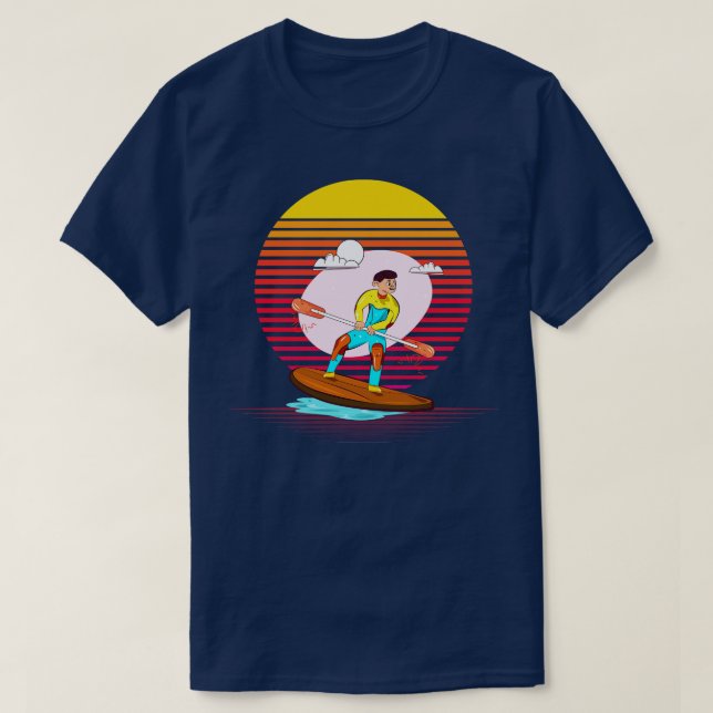 Camiseta Vapor de embarque (Frente do Design)