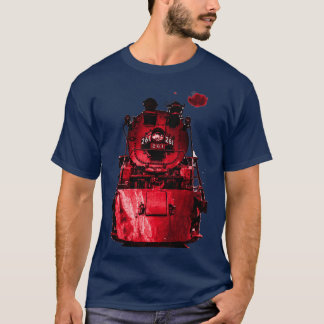 CAMISETA VAPOR LOCOMOTIVO VERMELHO 1