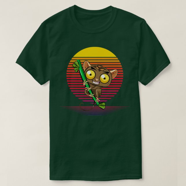 Camiseta Vapor Tarsier (Frente do Design)