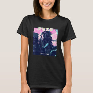 Camiseta Vaporwave Aestética - Computador Retroativo 80s