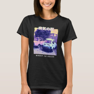 Camiseta Vaporwave Aestética Glitch 80s Retro Polska