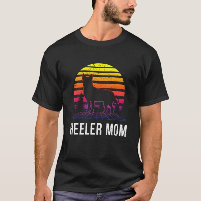Camiseta Vaporwave Aestética Pet Cattle Cog Cute Heelet Mãe (Frente)