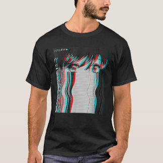Camiseta Vaporwave Aestética Sad Animy Retro Eboy Egir