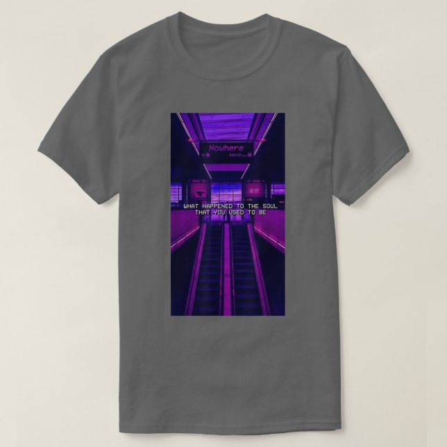 Camiseta Vaporwave Aesthetic Lofi Outrun Synthwave 80s Retr (Frente do Design)