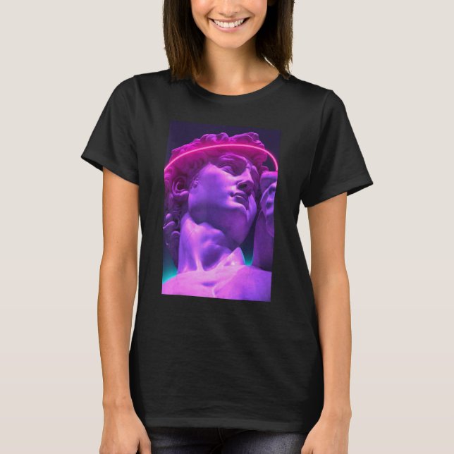Camiseta Vaporwave Aesthetic Outrun Retro 80s Synthwave Ret (Frente)