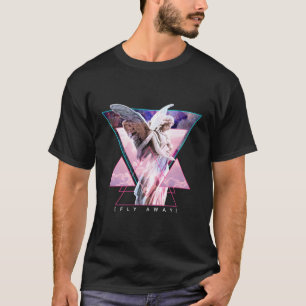 Camiseta Vaporwave Angel States Wings Voam Longe Do Ar Esté