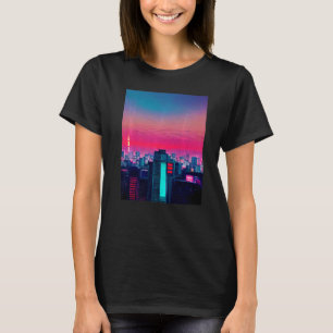 Camiseta Vaporwave Asiático Inspirado Retro 2