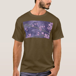 Camiseta Vaporwave Japan Style Cherry Blossom Saku