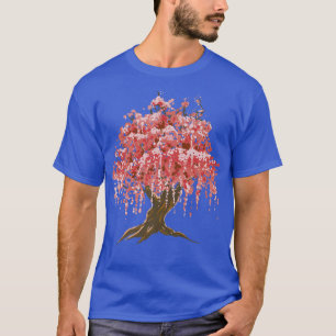 Camiseta Vaporwave Japan Style Cherry Blossom Sakura