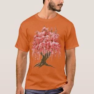 Camiseta Vaporwave Japan Style Cherry Blossom Sakura