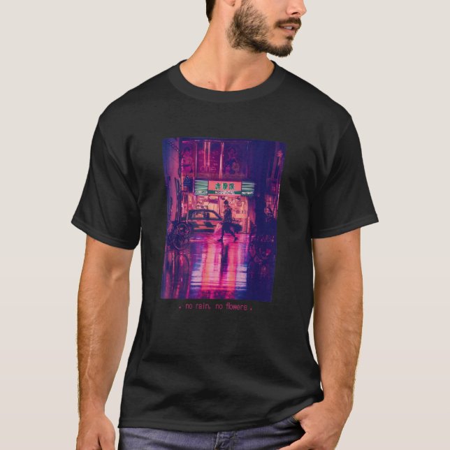 Camiseta Vaporwave Japonês Vibes Retro Japan Aestic Str (Frente)
