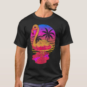 Camiseta Vaporwave Summer Vibes Zoo Zoo Animal Bird Exotic