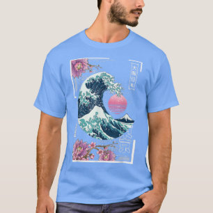 Camiseta Vaporwave Synthwave anos 80 Japão Onda de Excelent