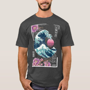 Camiseta Vaporwave Synthwave anos 80 Japão Onda de Excelent