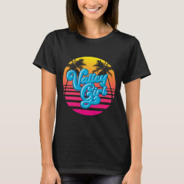 Camiseta Vaporwave Valley Girl Dark T-Shirt
