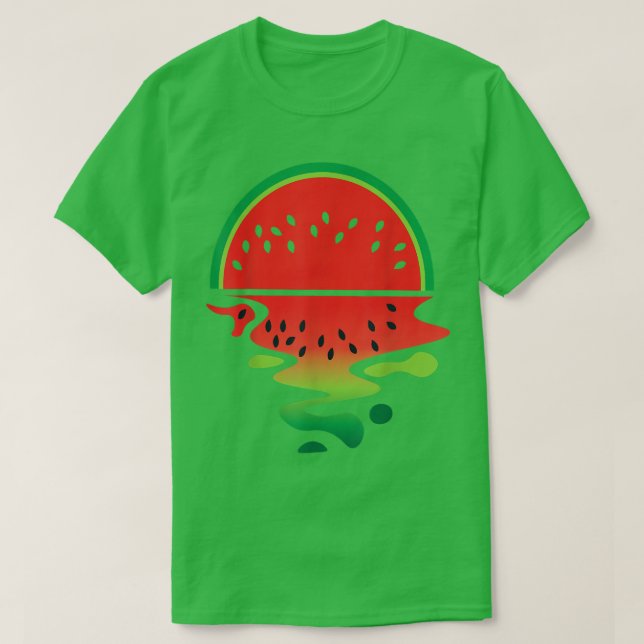 Camiseta Vaporwave Watermelon Fruta Hello Summer Vegetary (Frente do Design)