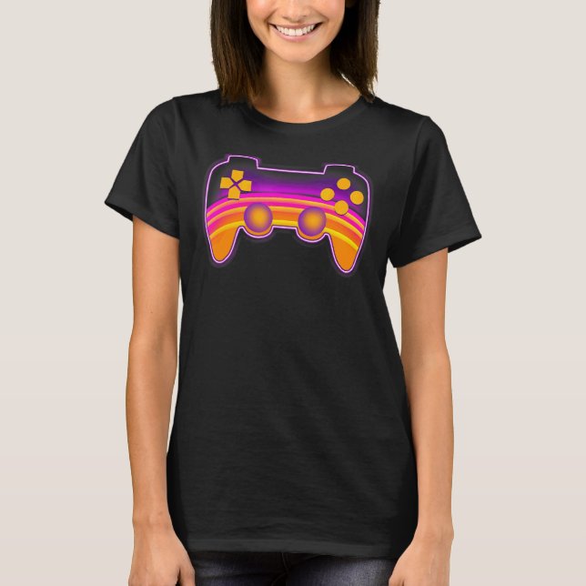 Camiseta Vaprowave Video Gaming Controller Gamer 4 (Frente)