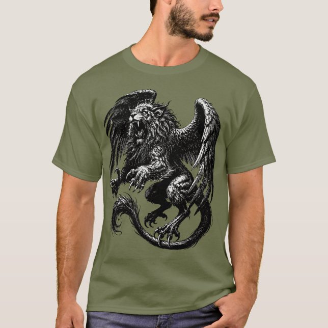 Camiseta Vapula Winged Fury Unleashed (Frente)