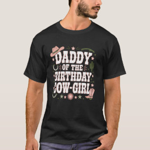 Camiseta Vaqueira De Aniversário Pai Western Country Rodeio