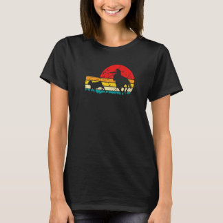 Camiseta Vaqueira de Roping Breakaway Gráfico de Rodeio Ret
