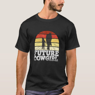 Camiseta Vaqueira do Futuro Cowgirl Ocidental Cangaceira Ha