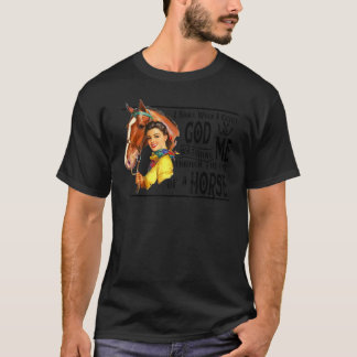Camiseta Vaqueira Eu Sorrio Quando Pego Deus Assistindo Wes