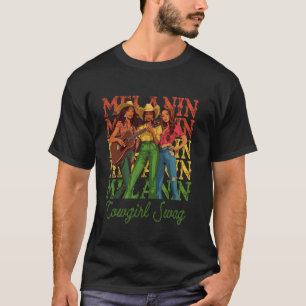Camiseta Vaqueira Negra Rodeio Western História Negra Junet