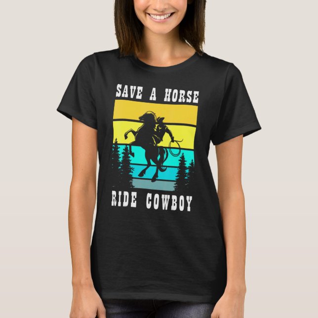 Camiseta Vaqueira Para Um Fã (Frente)