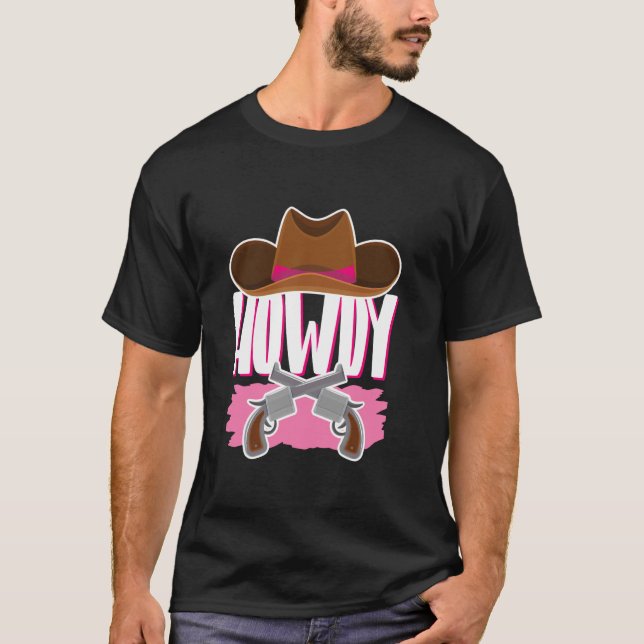 Camiseta Vaqueiras do Sul Longa Vida Howdy Rodeo Amor Conta (Frente)