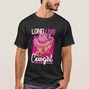 Camiseta Vaqueiras do Sul Viva Howdy Rodeo Amor Contagem